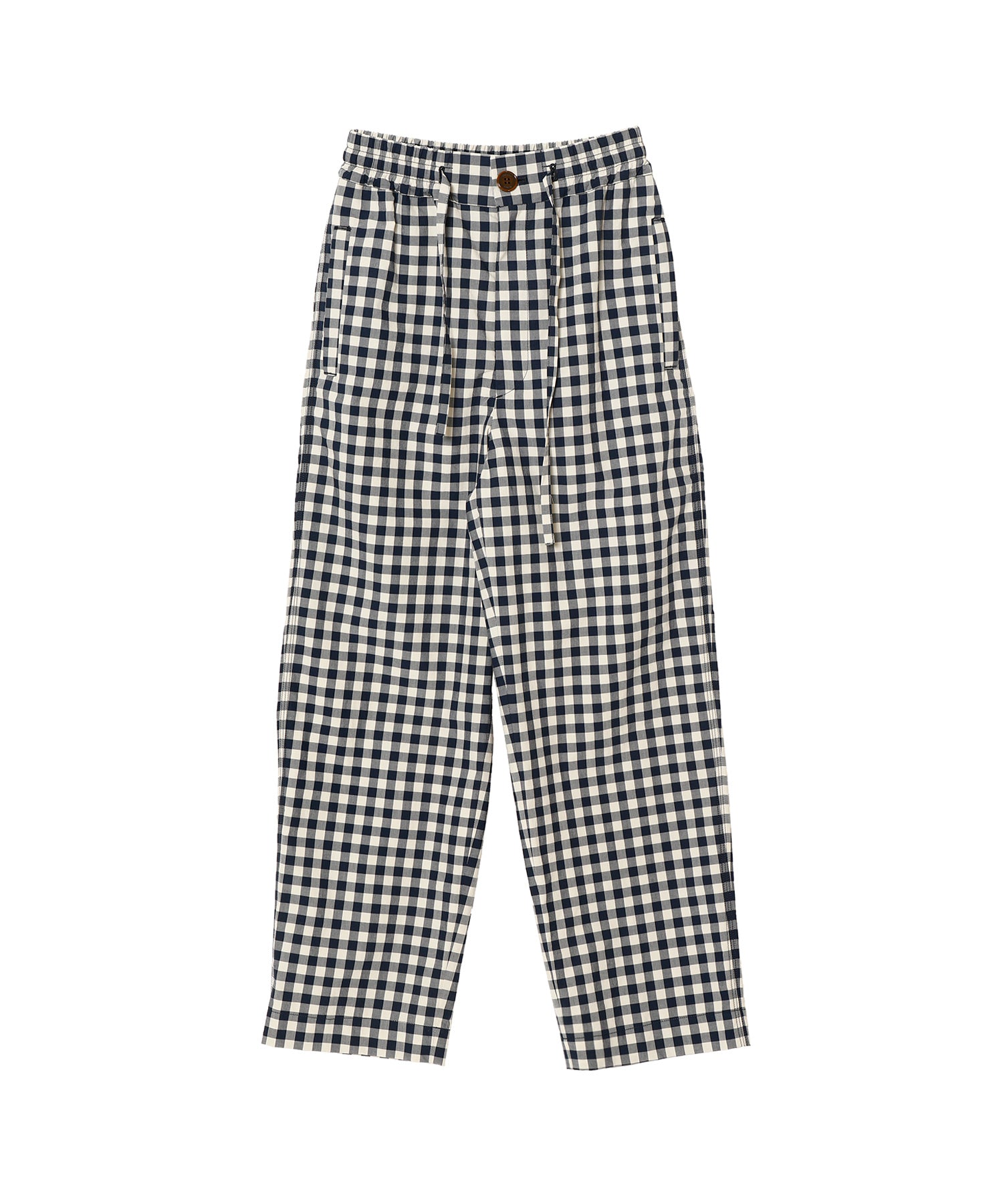 GINGHAM CHECK PANTS