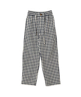 GINGHAM CHECK PANTS