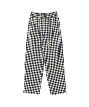 GINGHAM CHECK PANTS