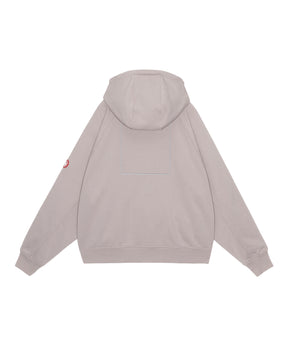 SOLID BIG HEAVY ZIP HOODY