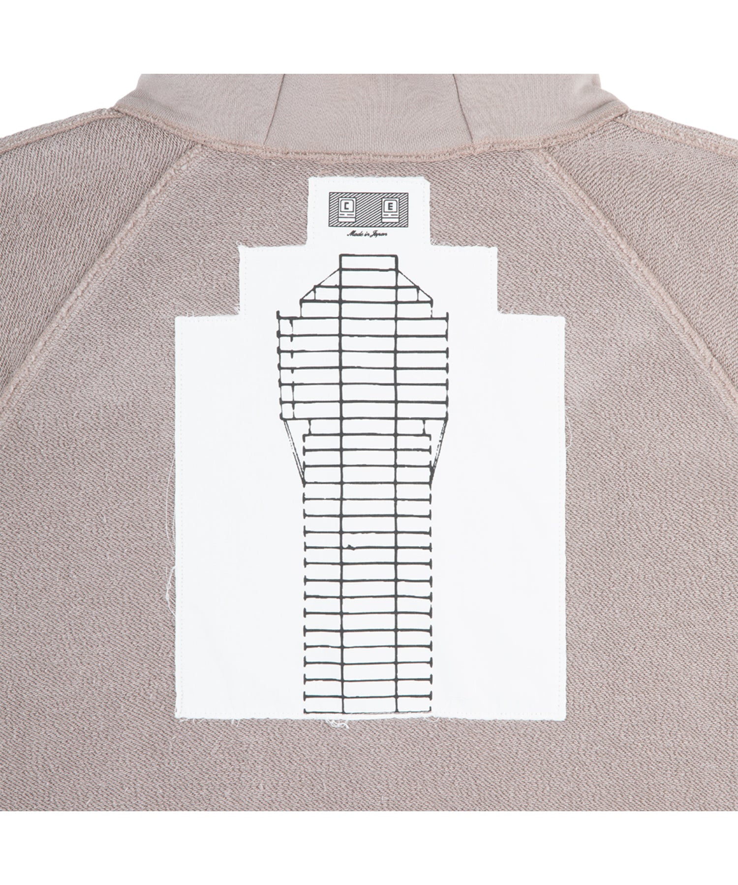 SOLID BIG HEAVY ZIP HOODY - C.E (シー・イー) - tops (トップス