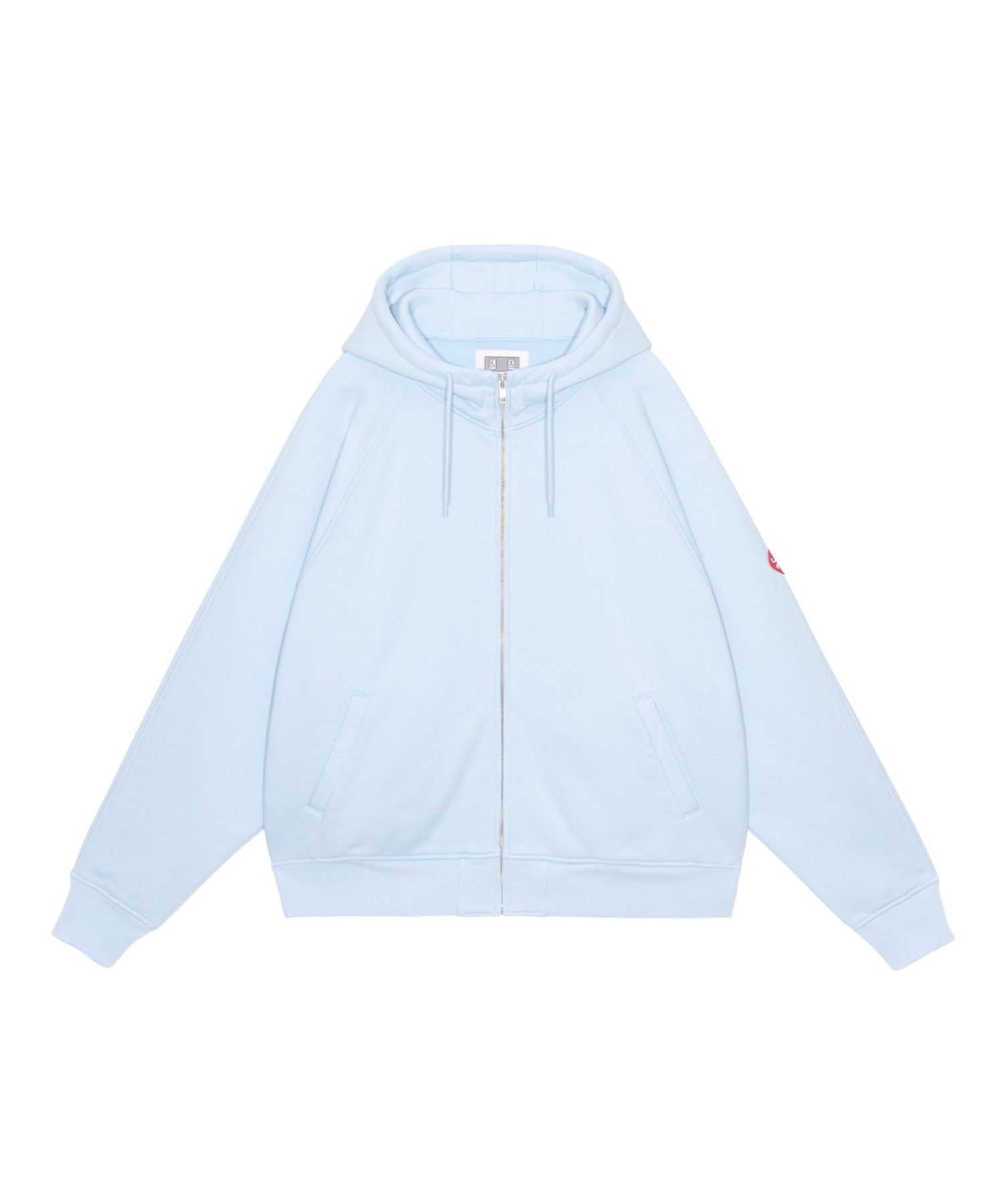 SOLID BIG HEAVY ZIP HOODY