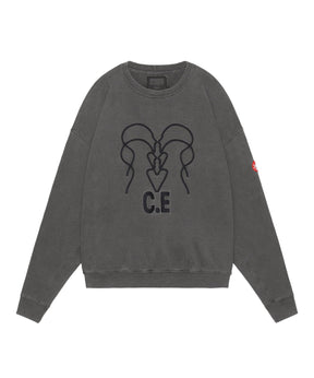 OVERDYE WB HEADSx4 C.E CREW NECK - C.E (シー・イー) - tops 