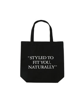 PRINTED GRAPHIC TOTE L "STYLED TO FIT YOU, NATURALLY"