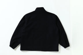 STAND COLLAR ZIP UP BLOUSON