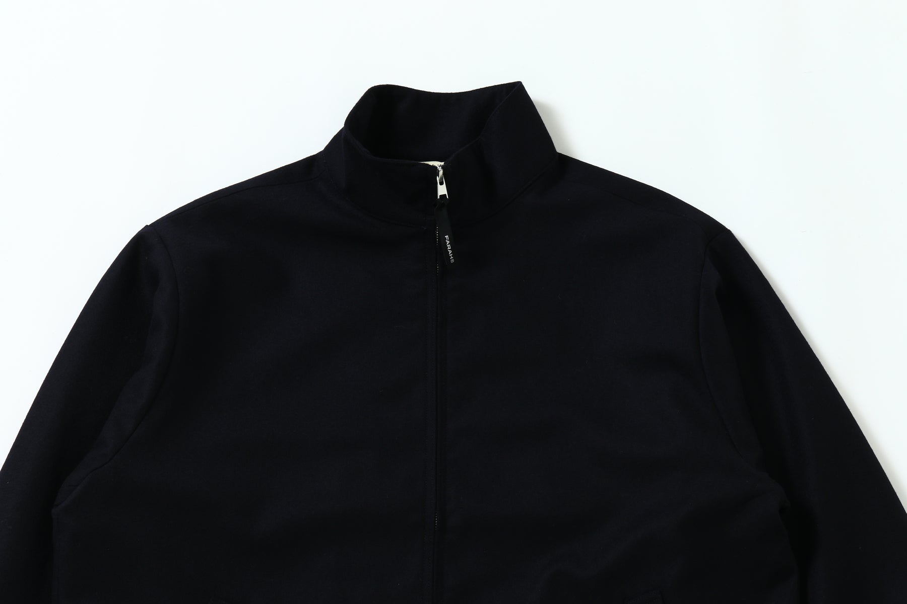 STAND COLLAR ZIP UP BLOUSON