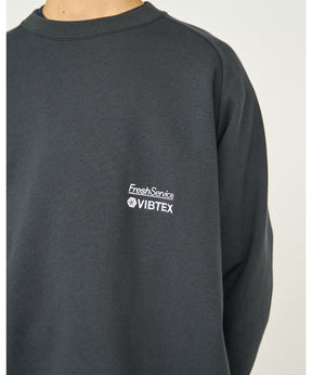 VIBTEX FOR FRESHSERVICE SWEAT CREW NECK PULLOVER
