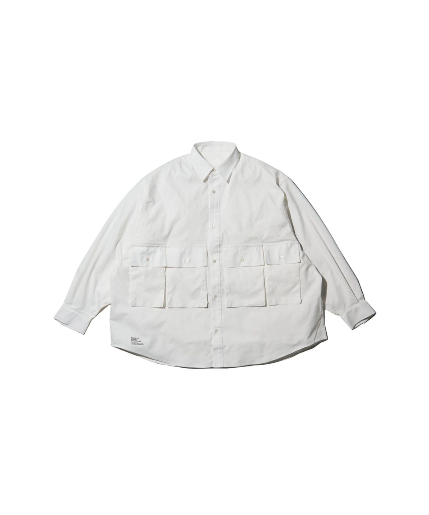 Dry Oxford Flap Pocket L/S Shirt - FreshService (フレッシュ 