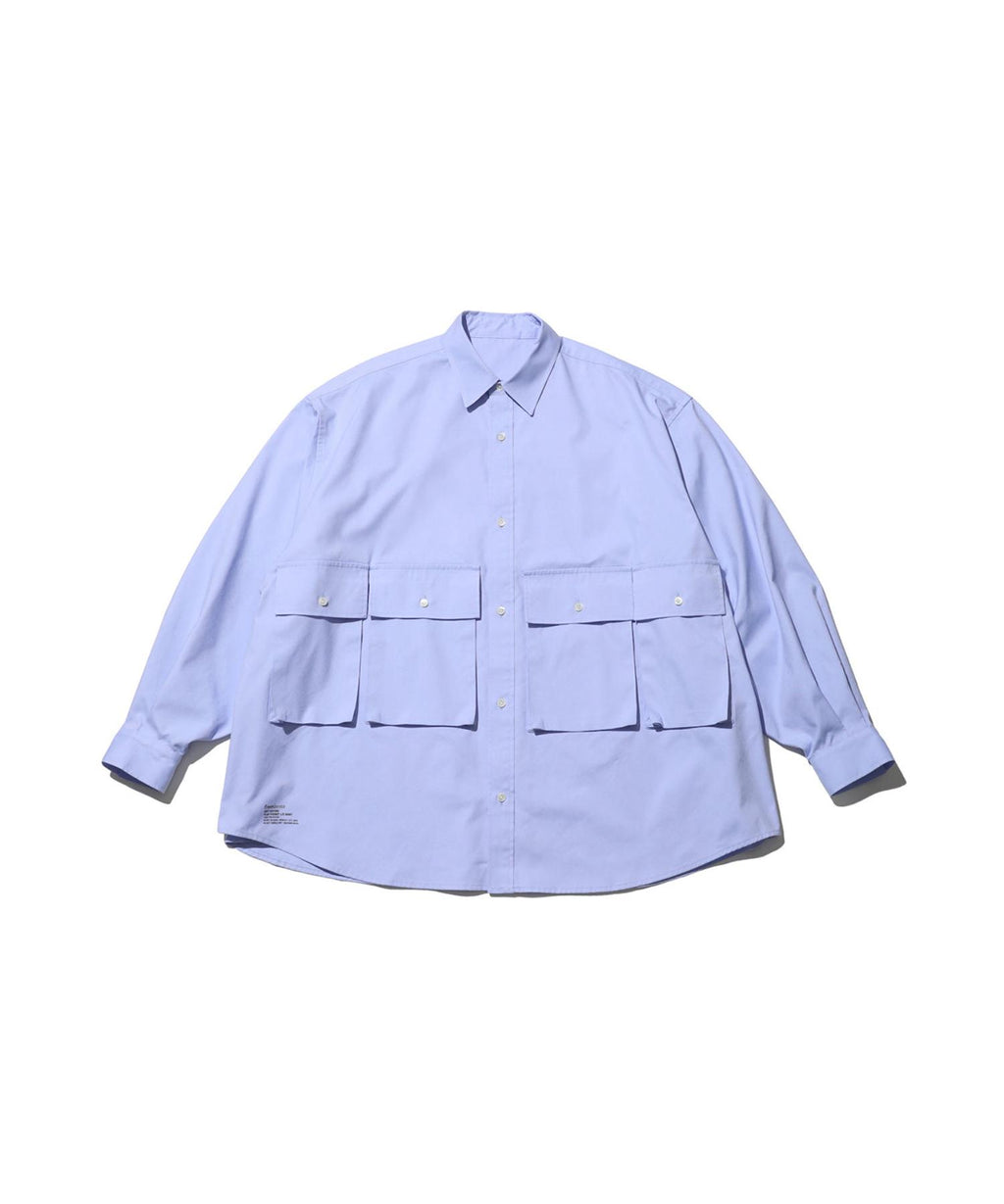 Dry Oxford Flap Pocket L/S Shirt - FreshService (フレッシュ 