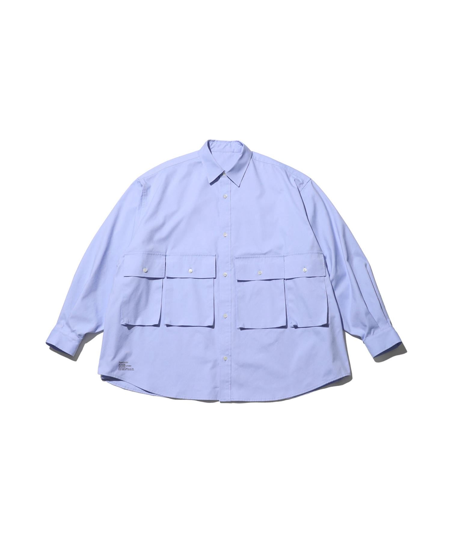 Dry Oxford Flap Pocket L/S Shirt