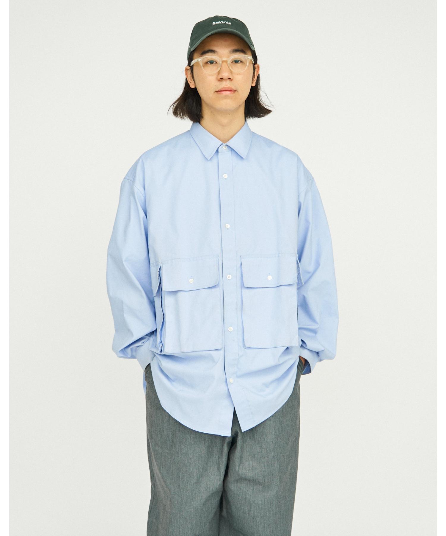 Dry Oxford Flap Pocket L/S Shirt