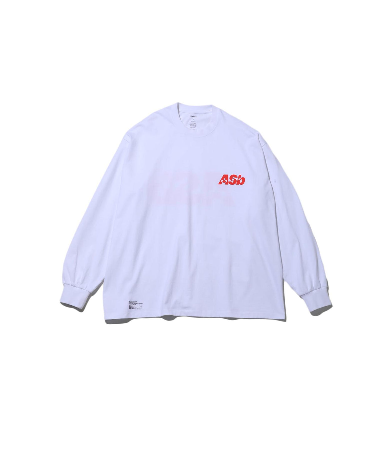 AS×FS CORPORATE L/S TEE “Asb”