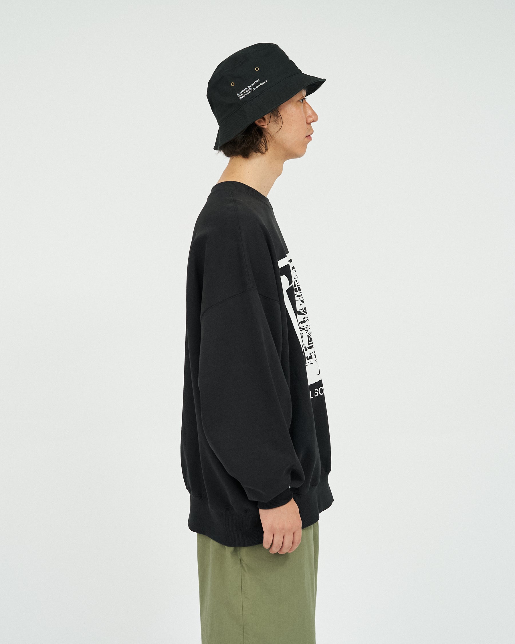 AS×FS LIGHT OZ CREW NECK SWEAT  “LITHOGRAPH”