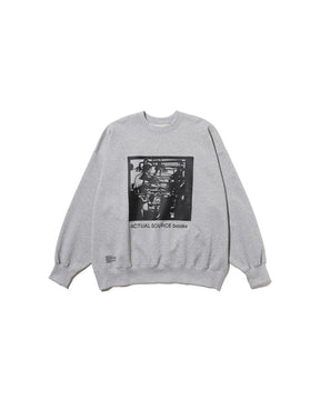 AS×FS LIGHT OZ CREW NECK SWEAT  “LITHOGRAPH”