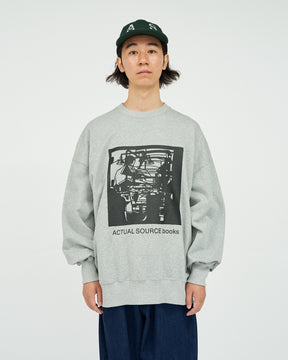 AS×FS LIGHT OZ CREW NECK SWEAT  “LITHOGRAPH”
