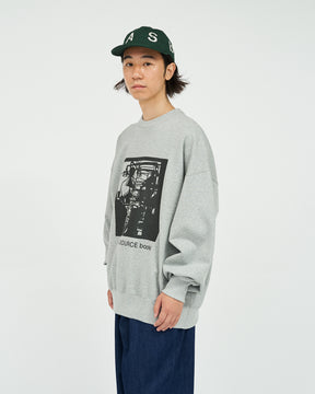 AS×FS LIGHT OZ CREW NECK SWEAT  “LITHOGRAPH”