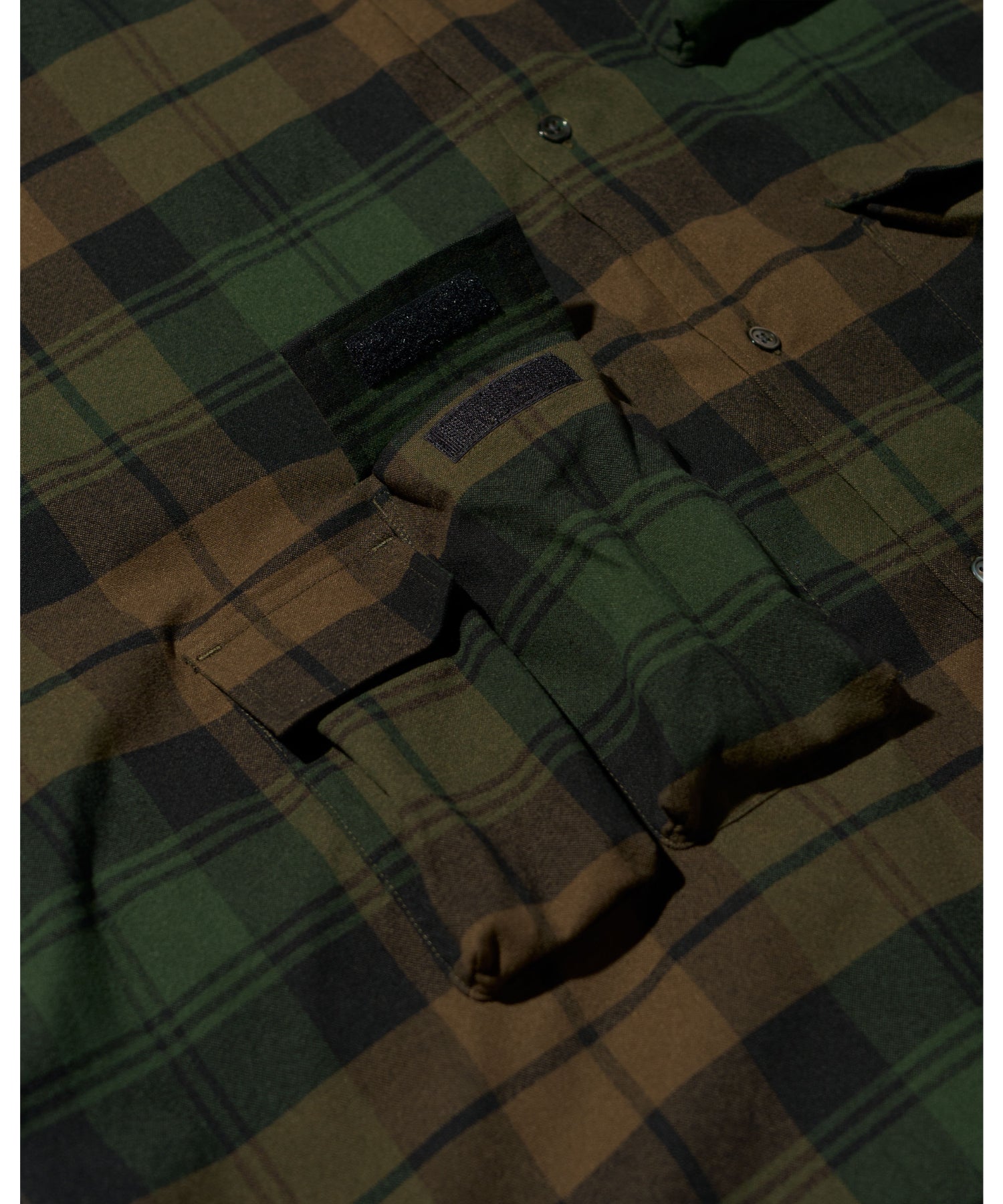 FLANNEL CHECK MULTI POCKET SHIRT