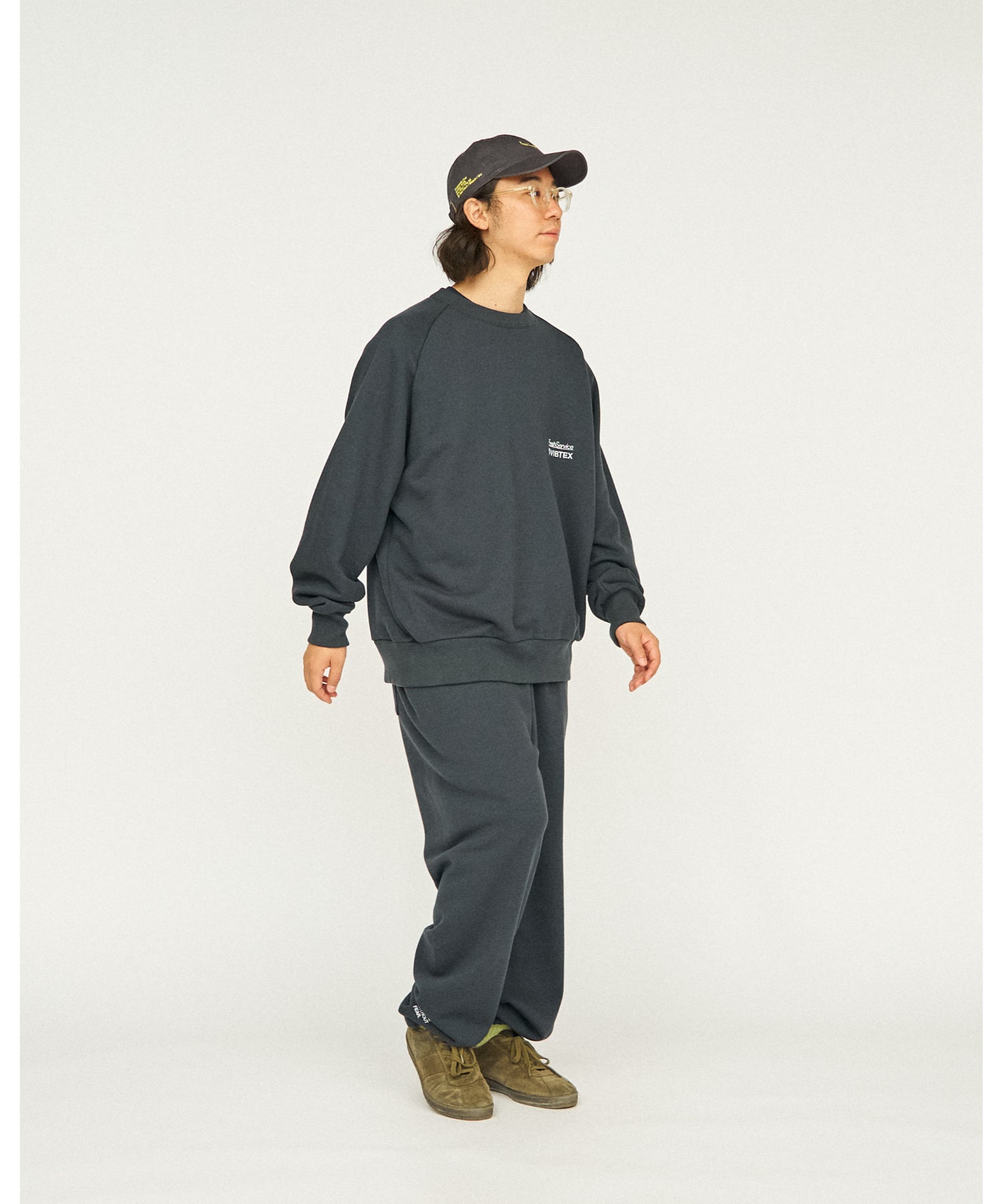 VIBTEX FOR FRESHSERVICE SWEAT CREW NECK PULLOVER