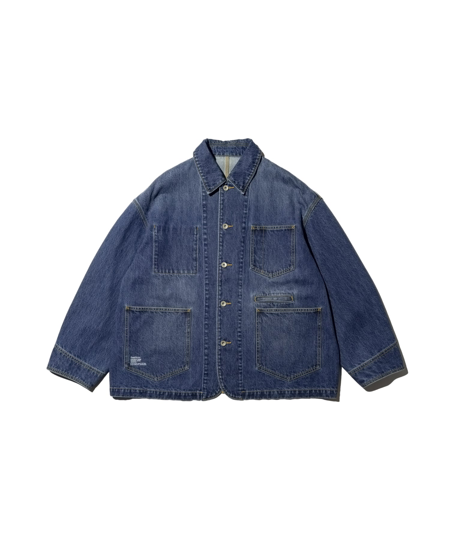 CORPORATE DENIM ENGINEER JACKET  (DARK WASH)