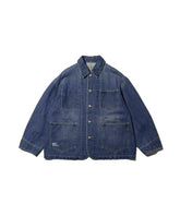 CORPORATE DENIM ENGINEER JACKET  (DARK WASH)