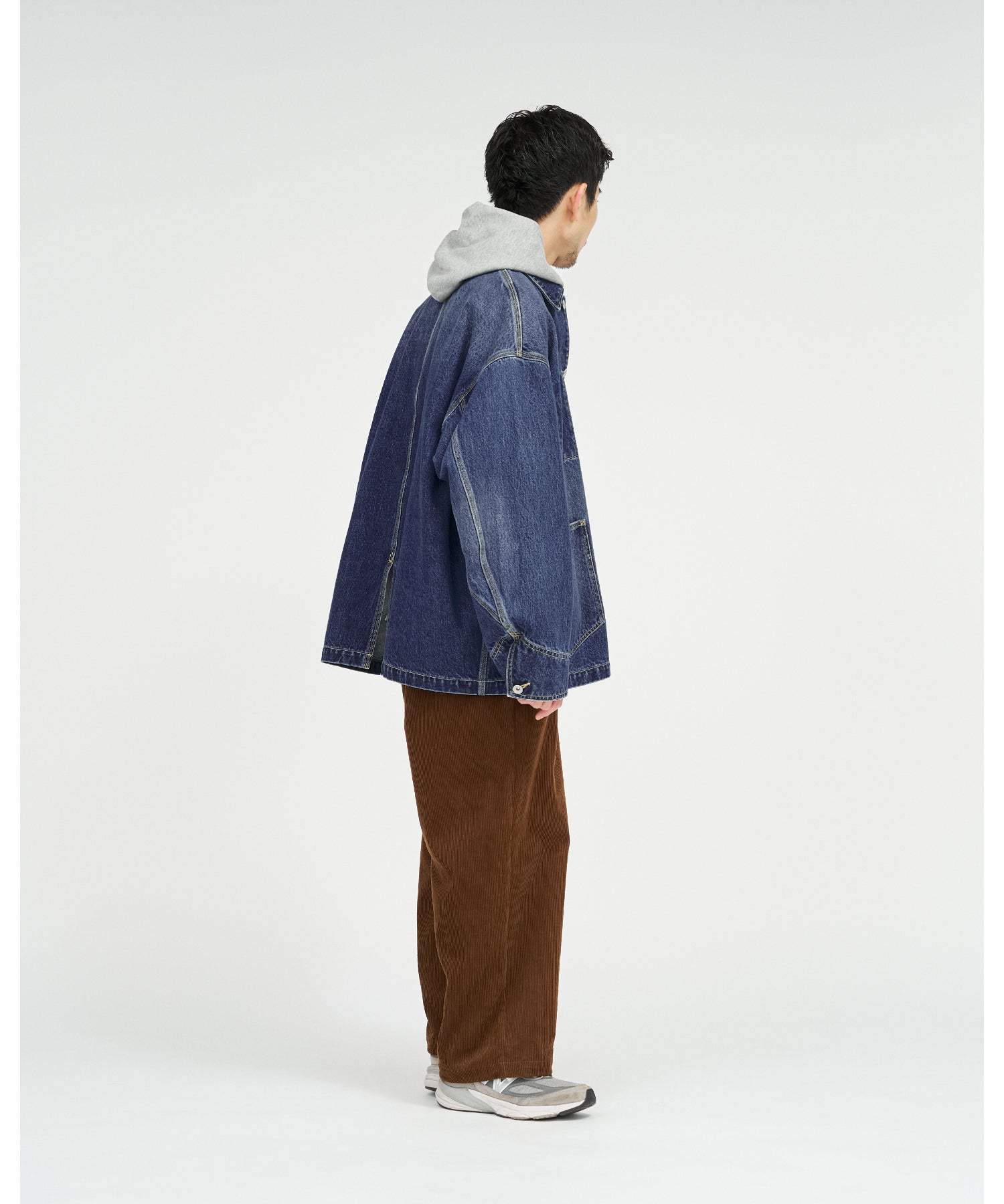 CORPORATE DENIM ENGINEER JACKET  (DARK WASH)