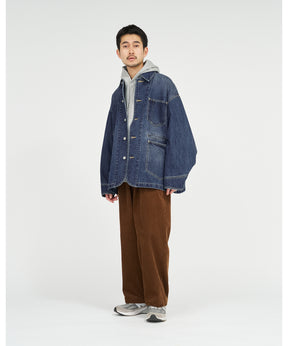 CORPORATE DENIM ENGINEER JACKET  (DARK WASH)