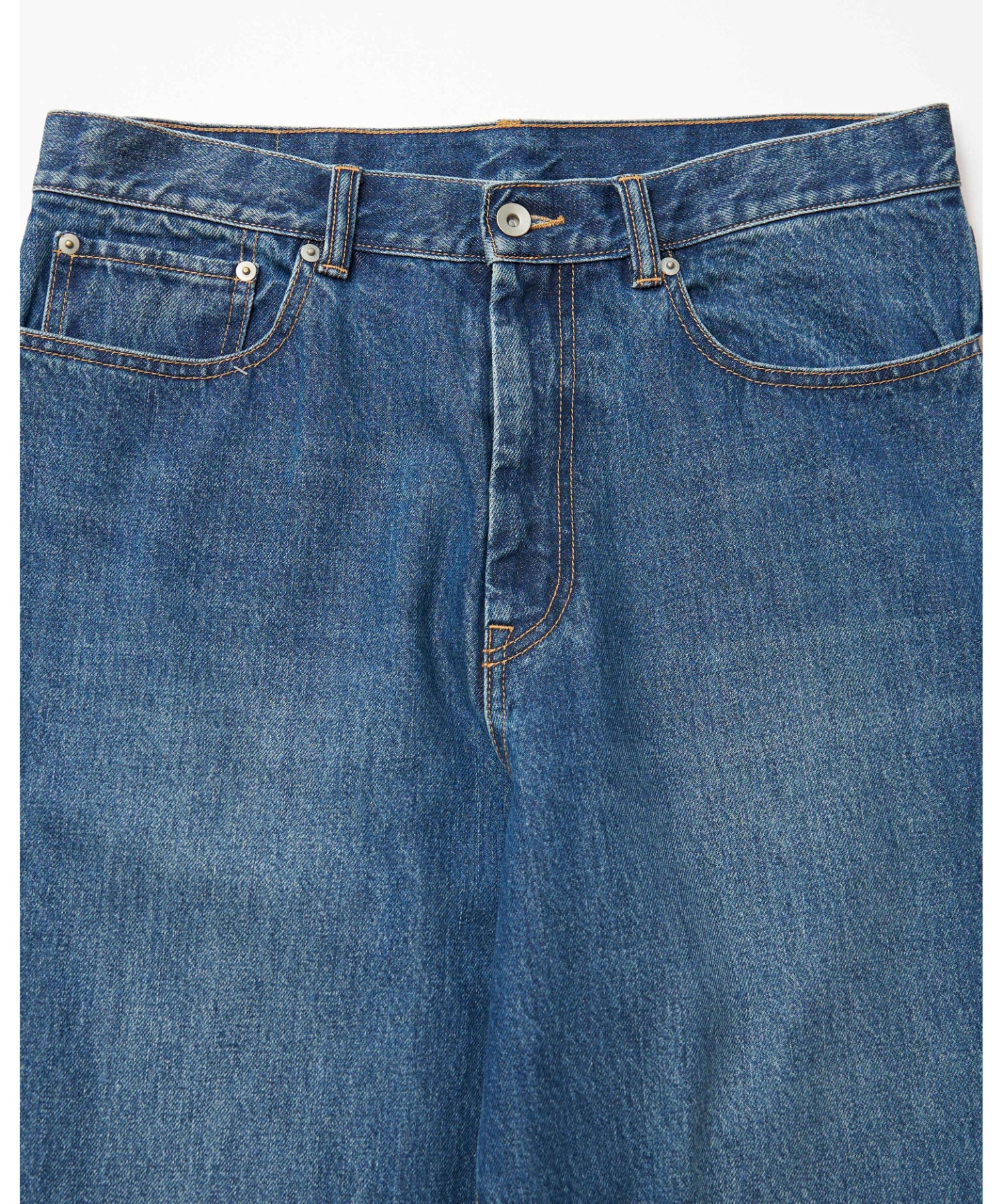 CORPORATE DENIM FIVE POCKET PANTS (DARK WASH)
