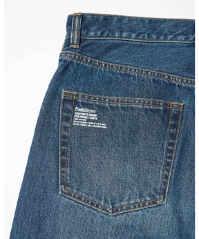 CORPORATE DENIM FIVE POCKET PANTS (DARK WASH)