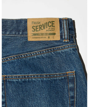 CORPORATE DENIM FIVE POCKET PANTS (DARK WASH)