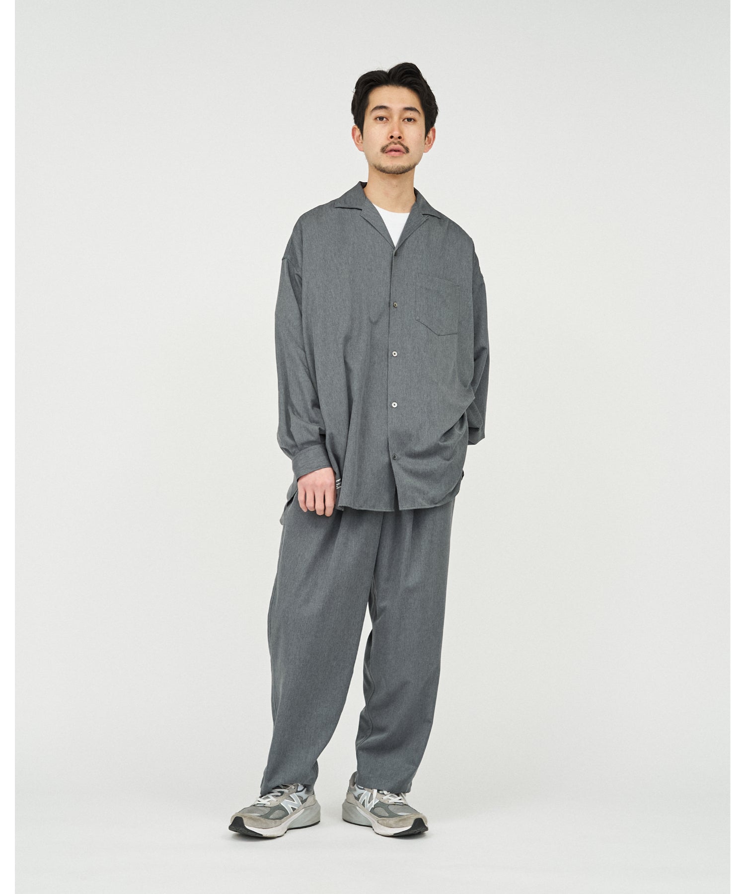 COOLFIBER TWO TUCK EASY PANTS - FreshService (フレッシュサービス