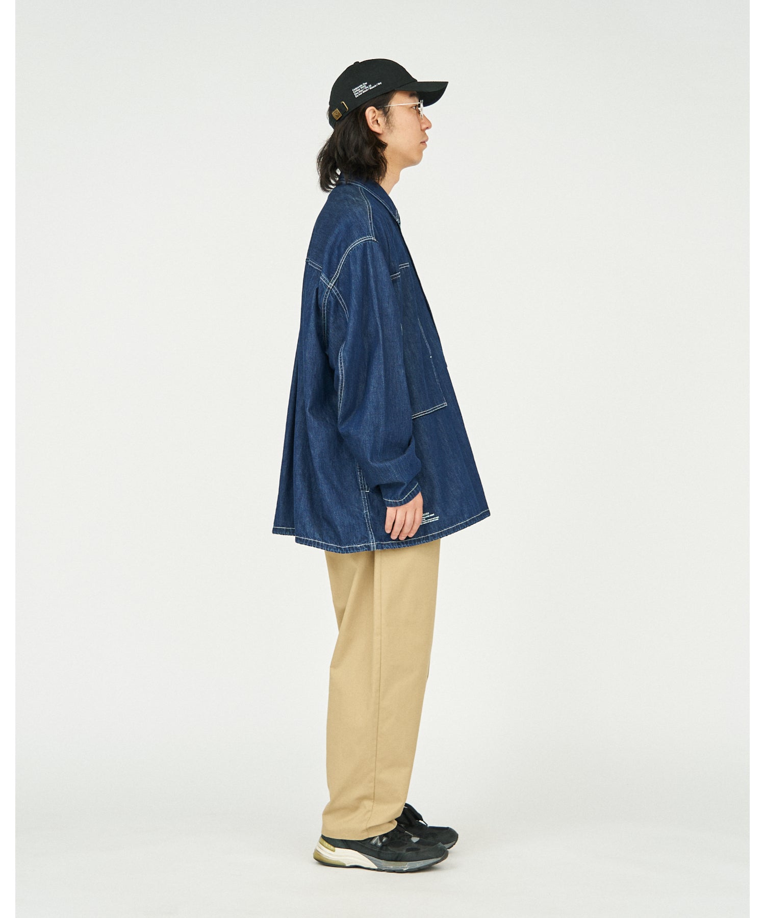 Denim Pullover Shirt (ONE WASH)