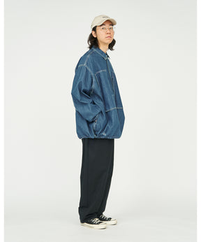 Denim Pullover Shirt (FADE INDIGO)