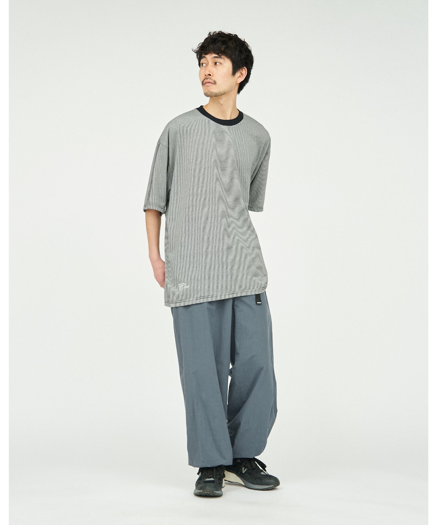 MICRO BORDER S/S TEE - FreshService (フレッシュサービス) - tops