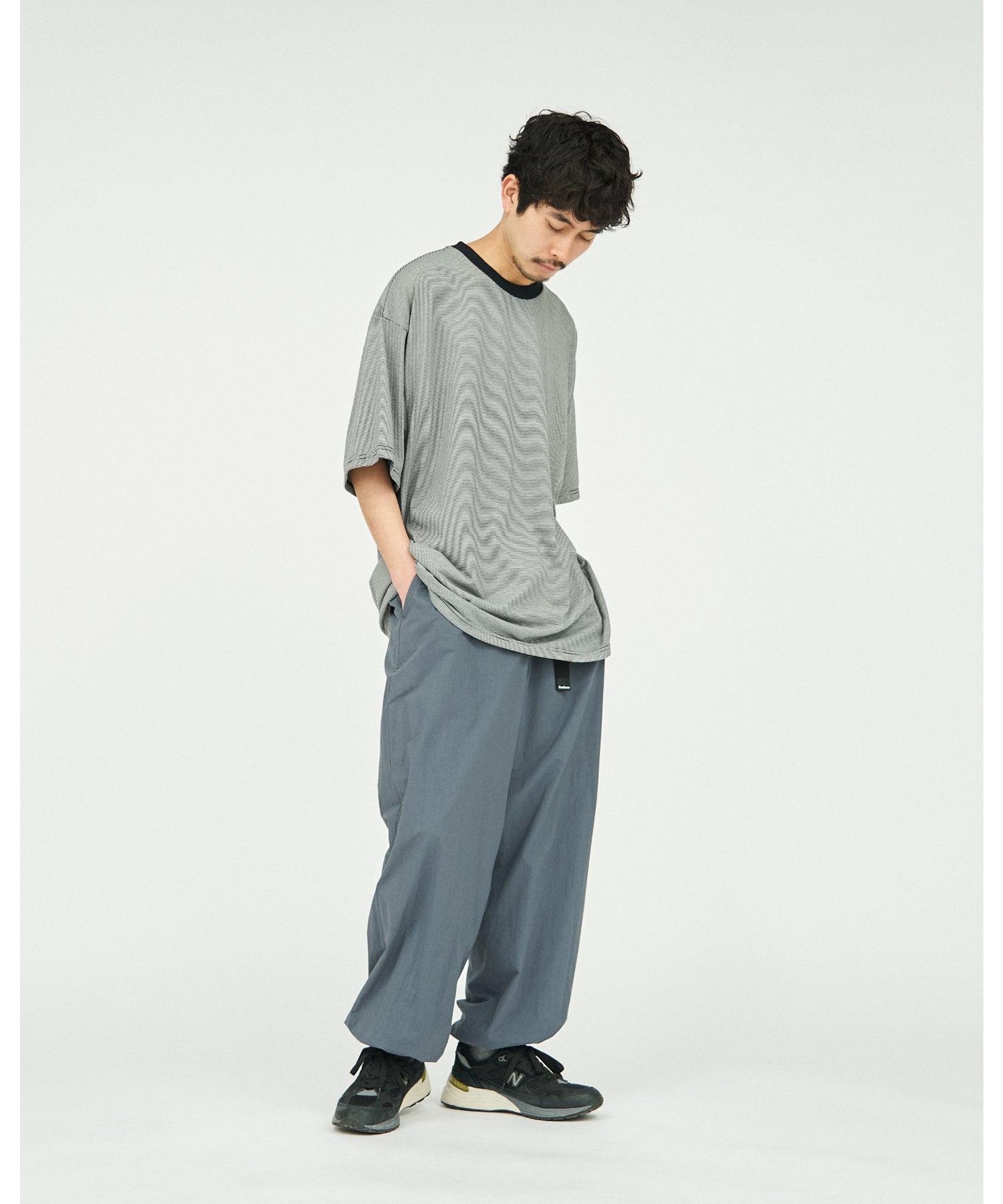 MICRO BORDER S/S TEE - FreshService (フレッシュサービス) - tops