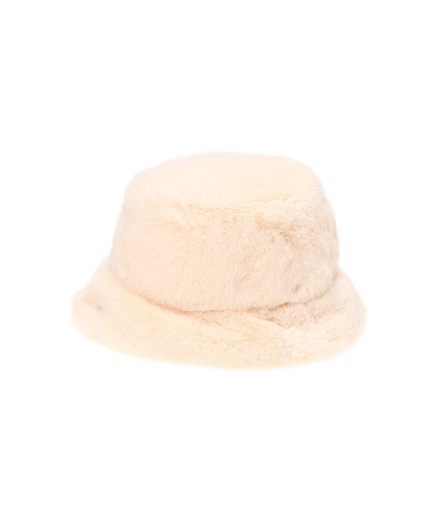 Apex Faux Fur Swoosh Bucket Hat