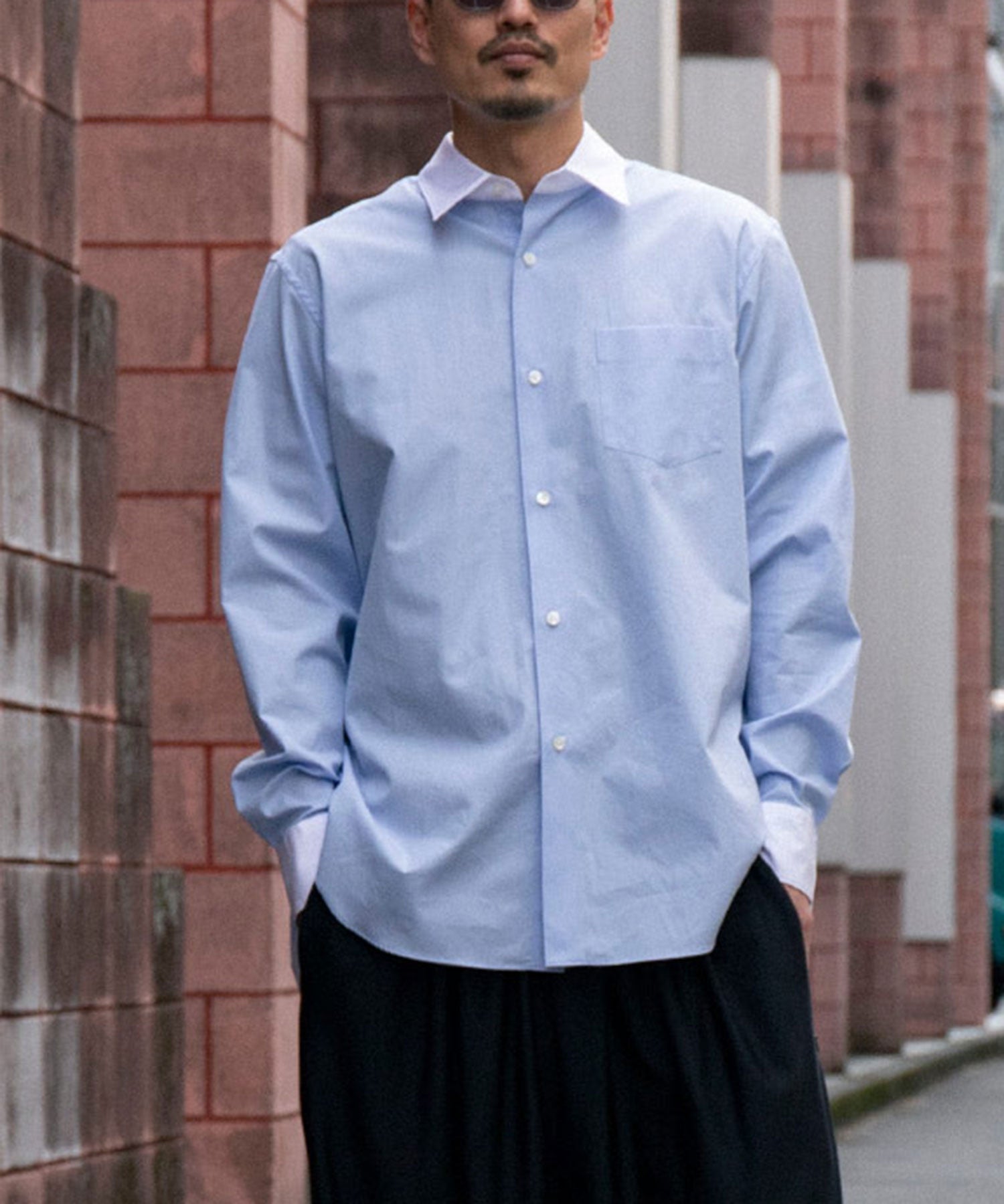 FUMITO GANRYU PLEATED SHIRT サイズ1-