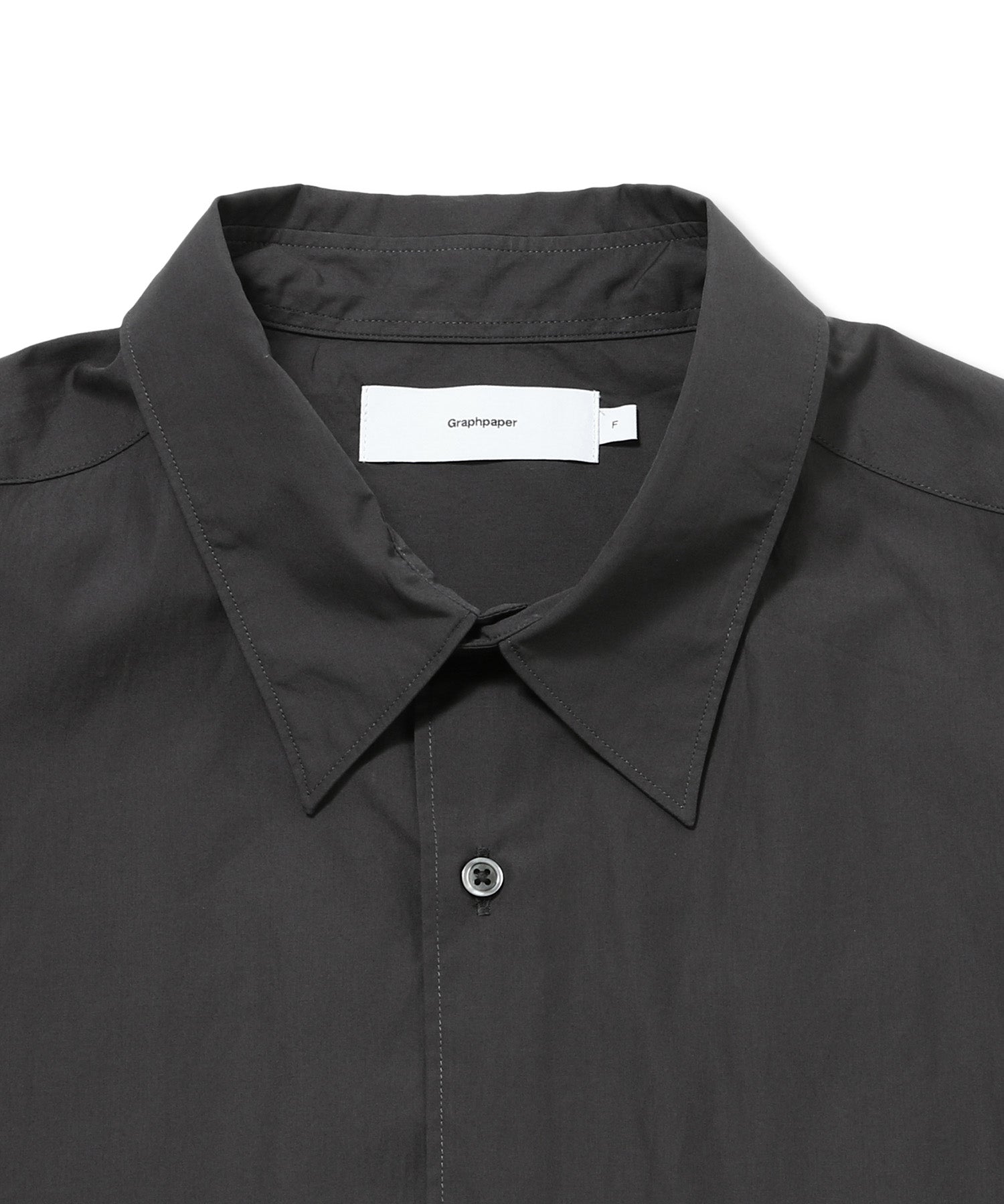 Broad S/S Oversized Regular Collar Shirt - Graphpaper (グラフ 
