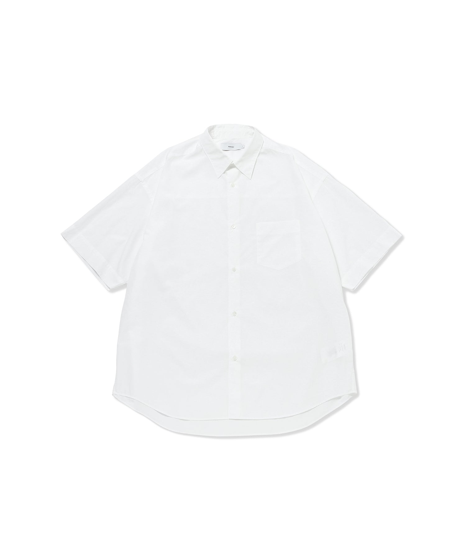 Broad S/S Oversized Regular Collar Shirt - Graphpaper