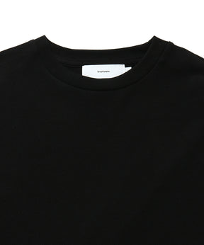 Cotton Pique Jersey Crew Neck Tee