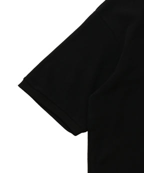 Cotton Pique Jersey Crew Neck Tee