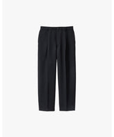 Scale Off Wool Wide Tapered Slacks