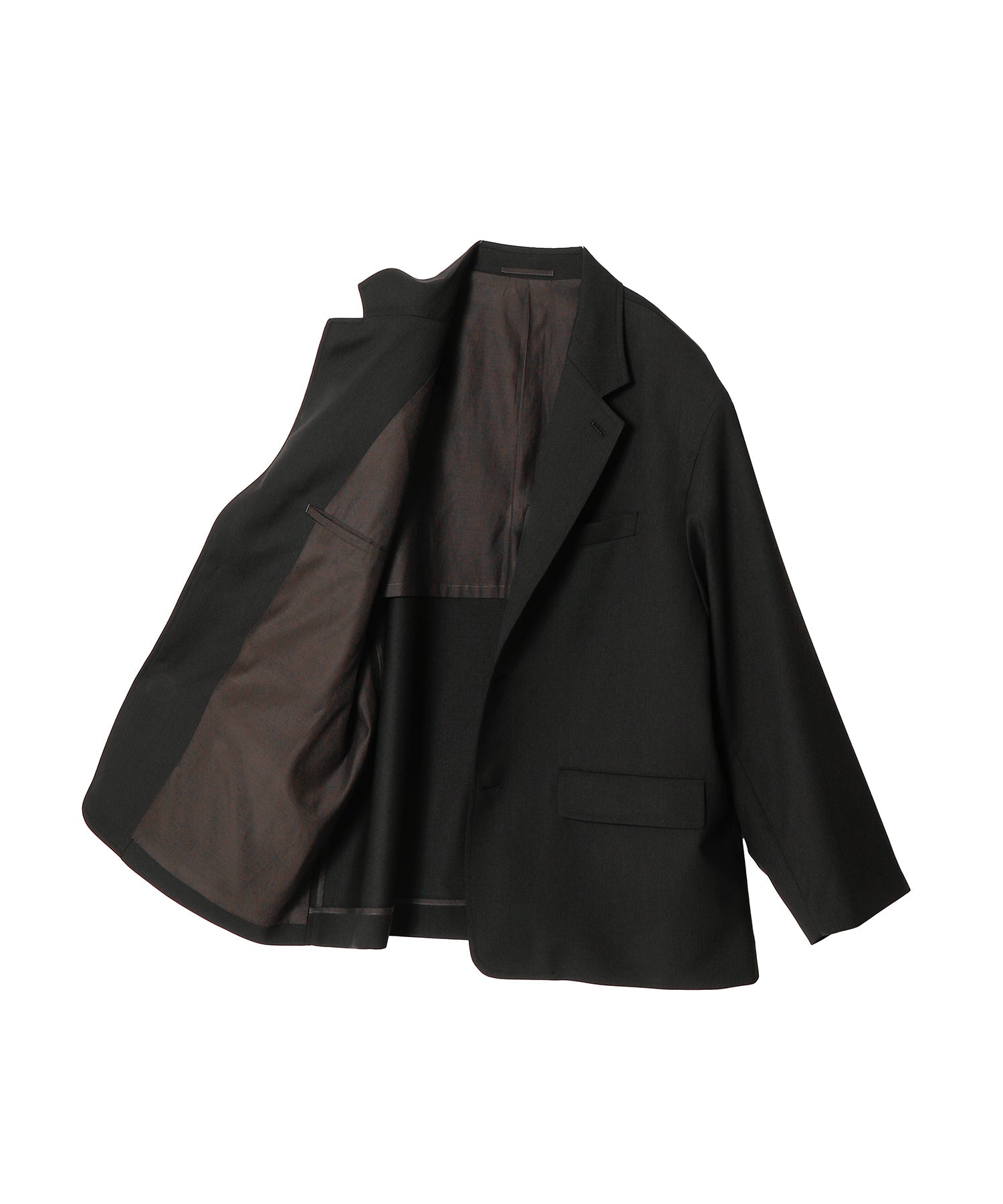 Melange Herringbone Sack Jacket