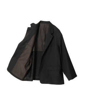 Melange Herringbone Sack Jacket