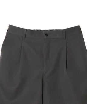 Scale Off Wool Wide Shorts