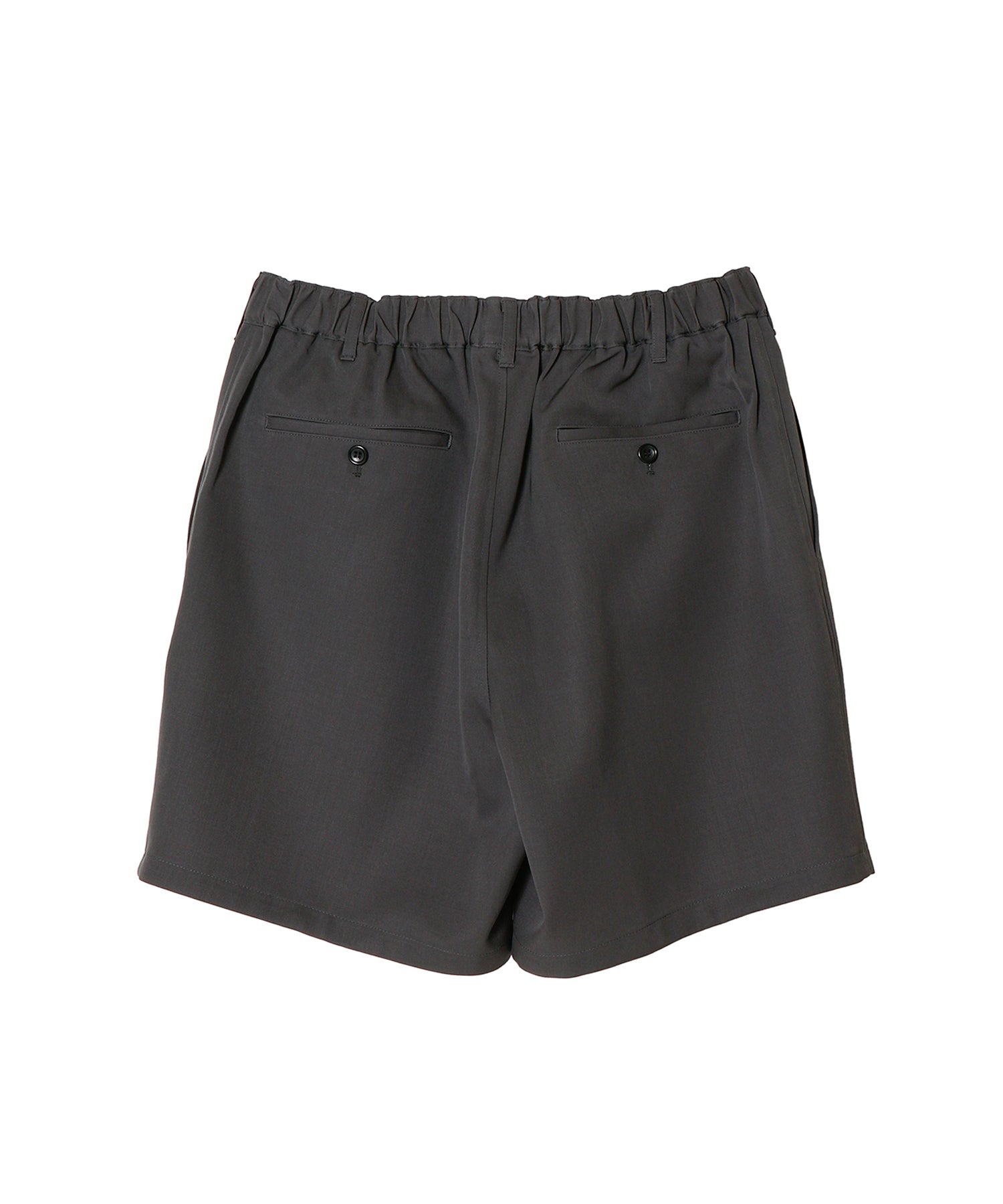 Scale Off Wool Wide Shorts