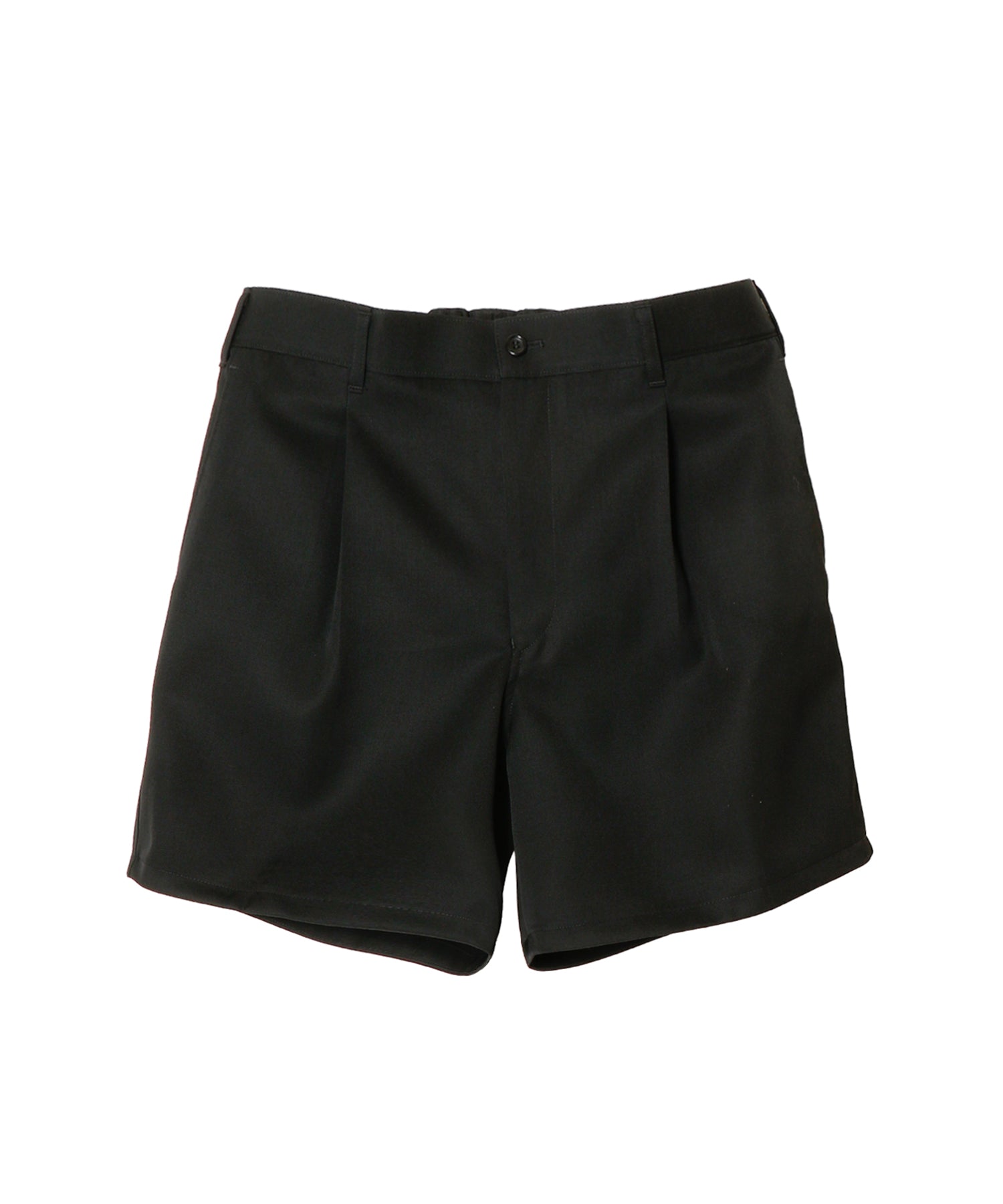 Scale Off Wool Wide Shorts