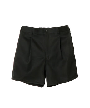Scale Off Wool Wide Shorts