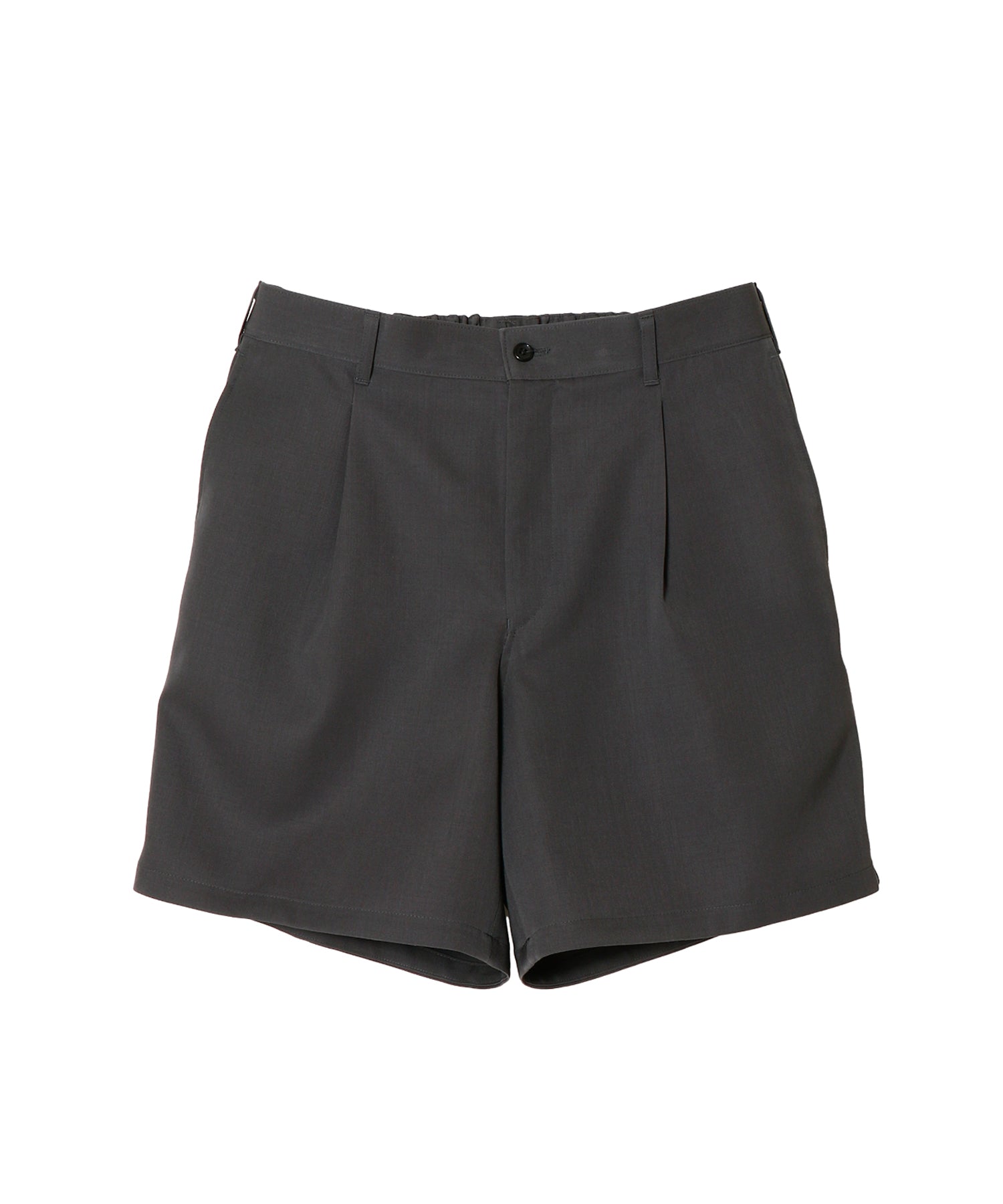Scale Off Wool Wide Shorts