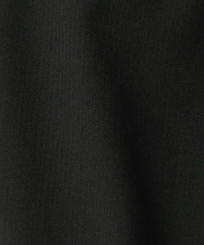 Melange Herringbone Pleated Wide Trousers