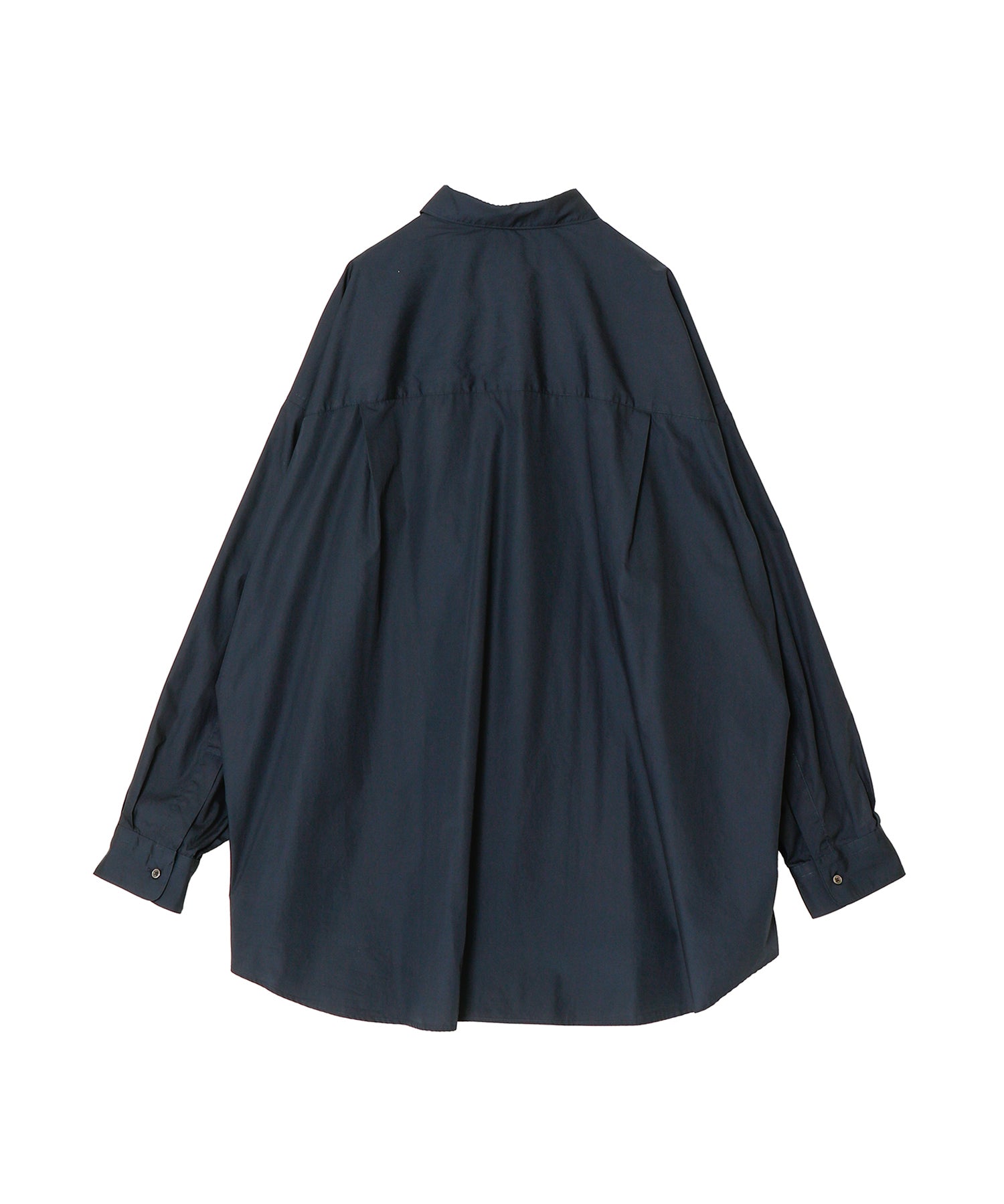 Broad L/S Oversized Regular Collar Shirt